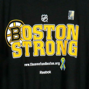 Boston Bruins NHL Hockey Boston Strong Tee NEW